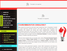 Tablet Screenshot of canadaimmig.com